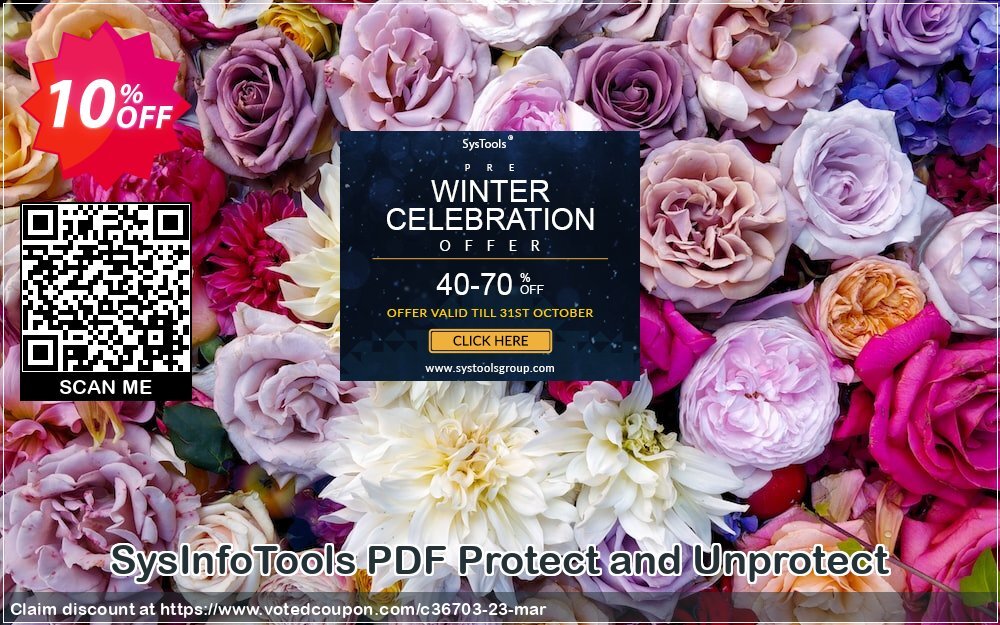 SysInfoTools PDF Protect and Unprotect Coupon, discount SYSINFODISCOUNT. Promotion: Coupon code for SysInfo tools software