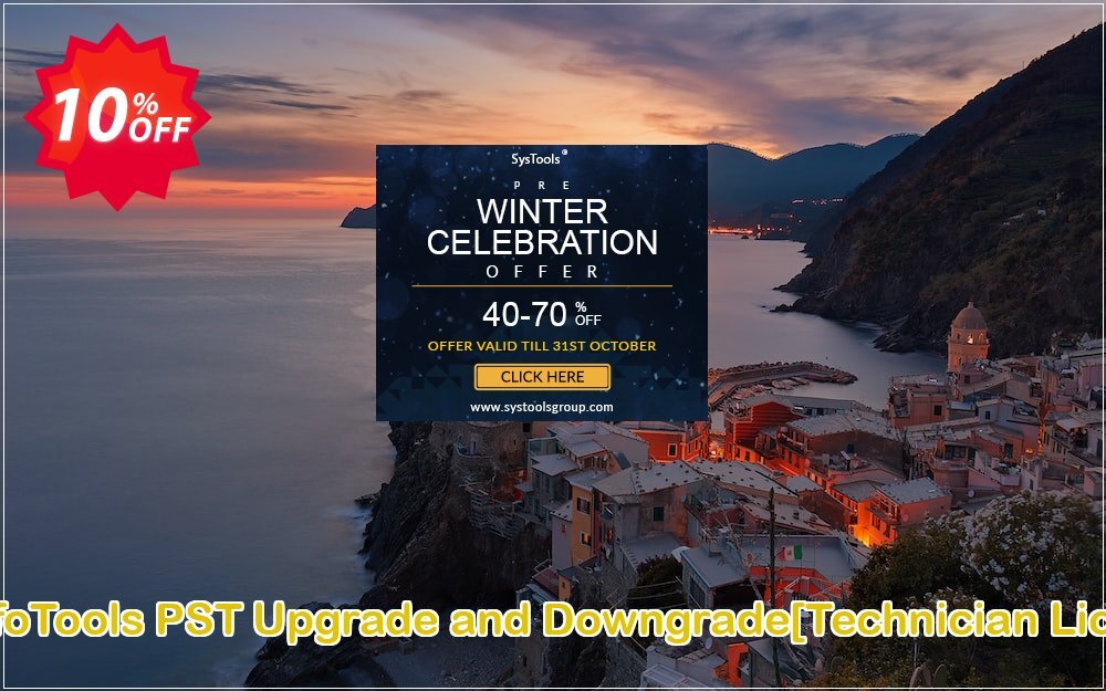 SysInfoTools PST Upgrade and Downgrade/Technician Plan/ Coupon Code Apr 2025, 10% OFF - VotedCoupon