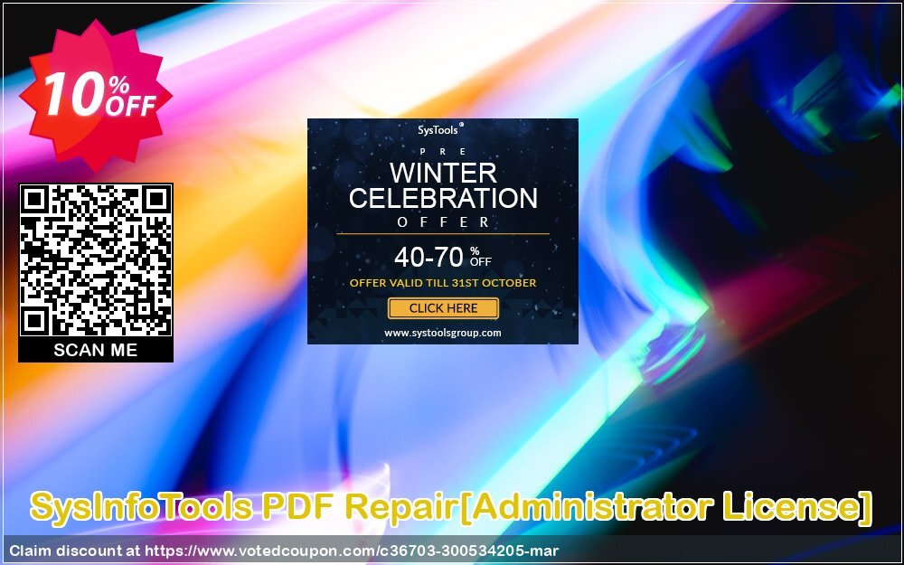 SysInfoTools PDF Repair/Administrator Plan/ Coupon Code Apr 2024, 10% OFF - VotedCoupon