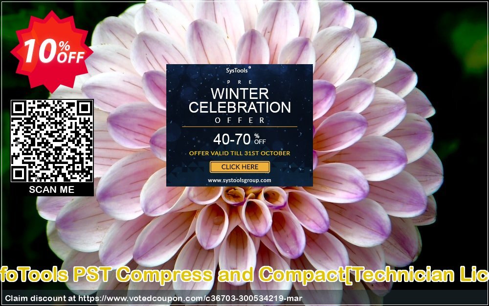 SysInfoTools PST Compress and Compact/Technician Plan/ Coupon Code Apr 2024, 10% OFF - VotedCoupon