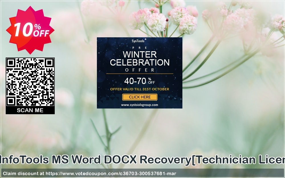 SysInfoTools MS Word DOCX Recovery/Technician Plan/ Coupon Code Apr 2024, 10% OFF - VotedCoupon