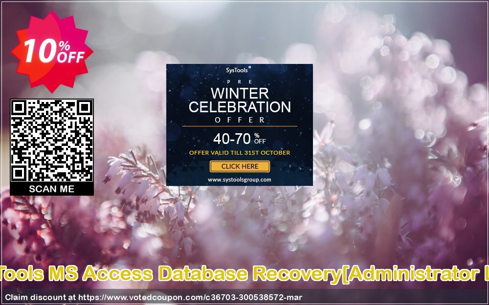 SysInfoTools MS Access Database Recovery/Administrator Plan/ Coupon Code Apr 2024, 10% OFF - VotedCoupon