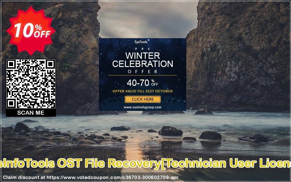 SysInfoTools OST File Recovery/Technician User Plan/ Coupon Code Apr 2024, 10% OFF - VotedCoupon