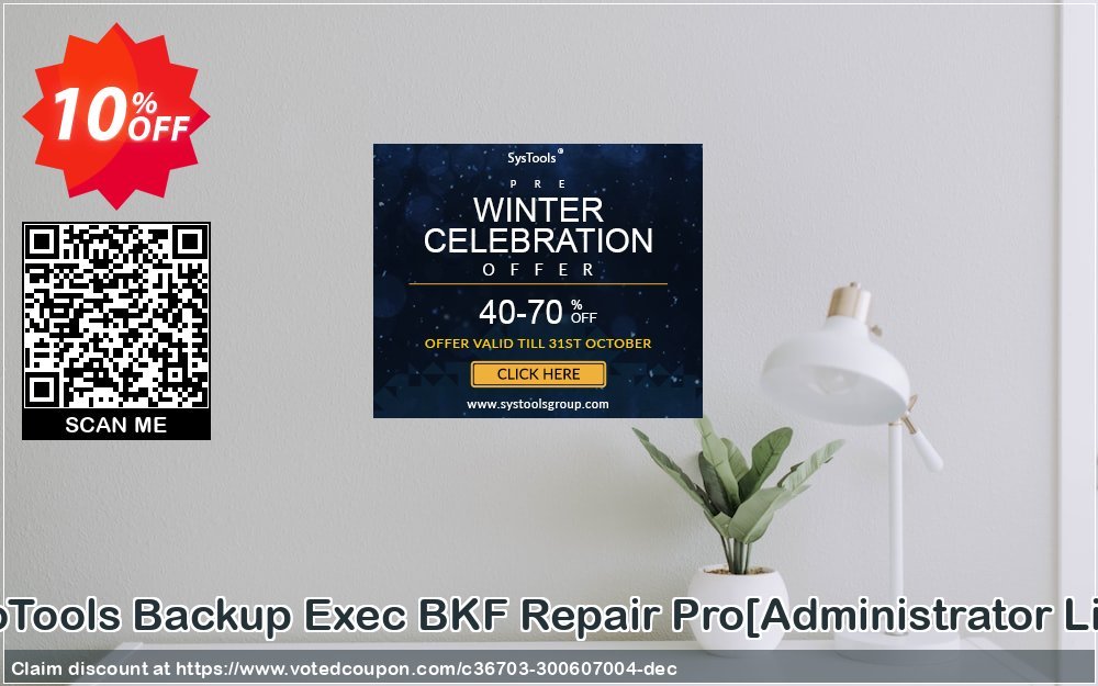 SysInfoTools Backup Exec BKF Repair Pro/Administrator Plan/ Coupon, discount Promotion code SysInfoTools Backup Exec BKF Repair Pro[Administrator License]. Promotion: Offer SysInfoTools Backup Exec BKF Repair Pro[Administrator License] special discount 