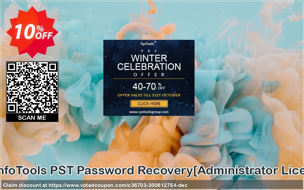 SysInfoTools PST Password Recovery/Administrator Plan/ Coupon Code Apr 2024, 10% OFF - VotedCoupon