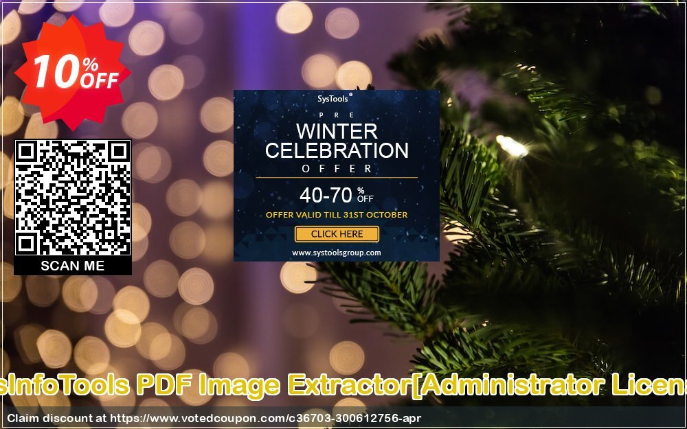 SysInfoTools PDF Image Extractor/Administrator Plan/ Coupon Code Apr 2024, 10% OFF - VotedCoupon