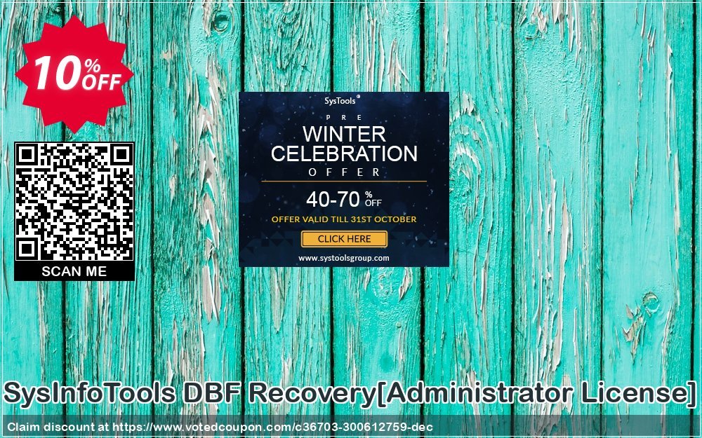 SysInfoTools DBF Recovery/Administrator Plan/ Coupon Code Apr 2024, 10% OFF - VotedCoupon