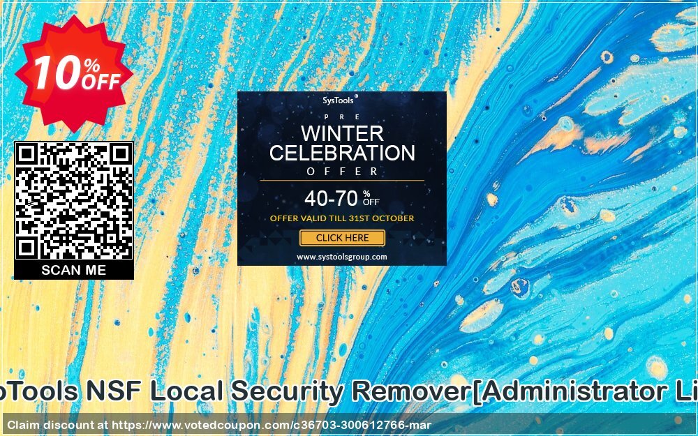 SysInfoTools NSF Local Security Remover/Administrator Plan/ Coupon Code Apr 2024, 10% OFF - VotedCoupon