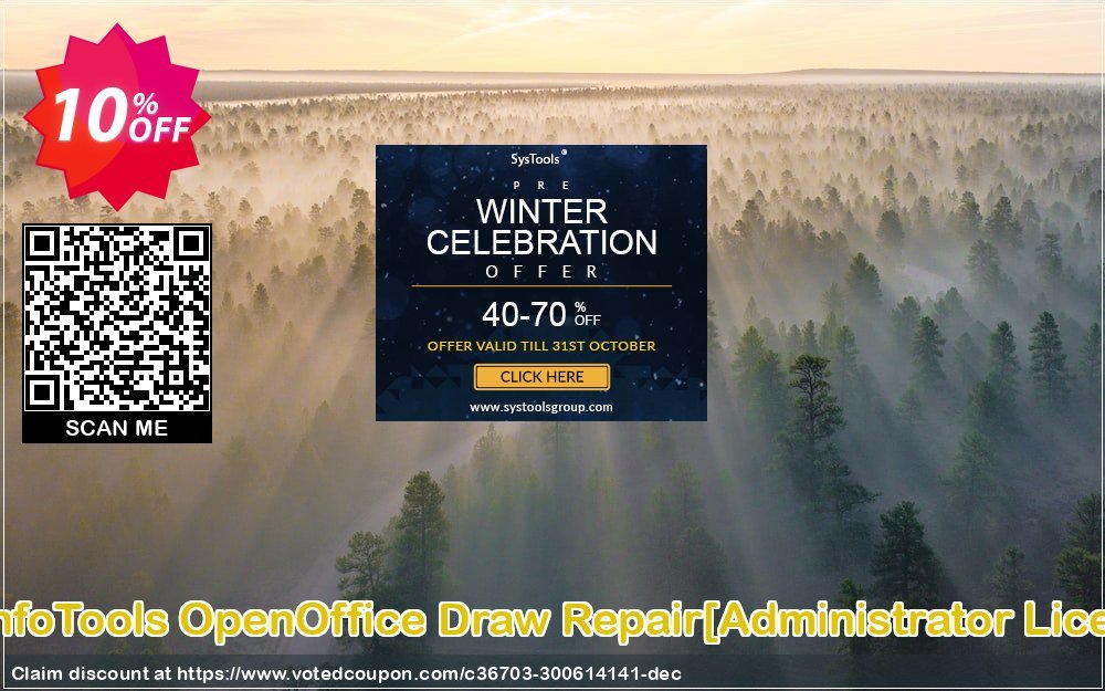 SysInfoTools OpenOffice Draw Repair/Administrator Plan/ Coupon Code May 2024, 10% OFF - VotedCoupon