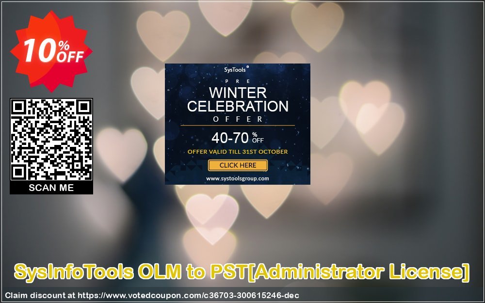 SysInfoTools OLM to PST/Administrator Plan/ Coupon Code Apr 2024, 10% OFF - VotedCoupon