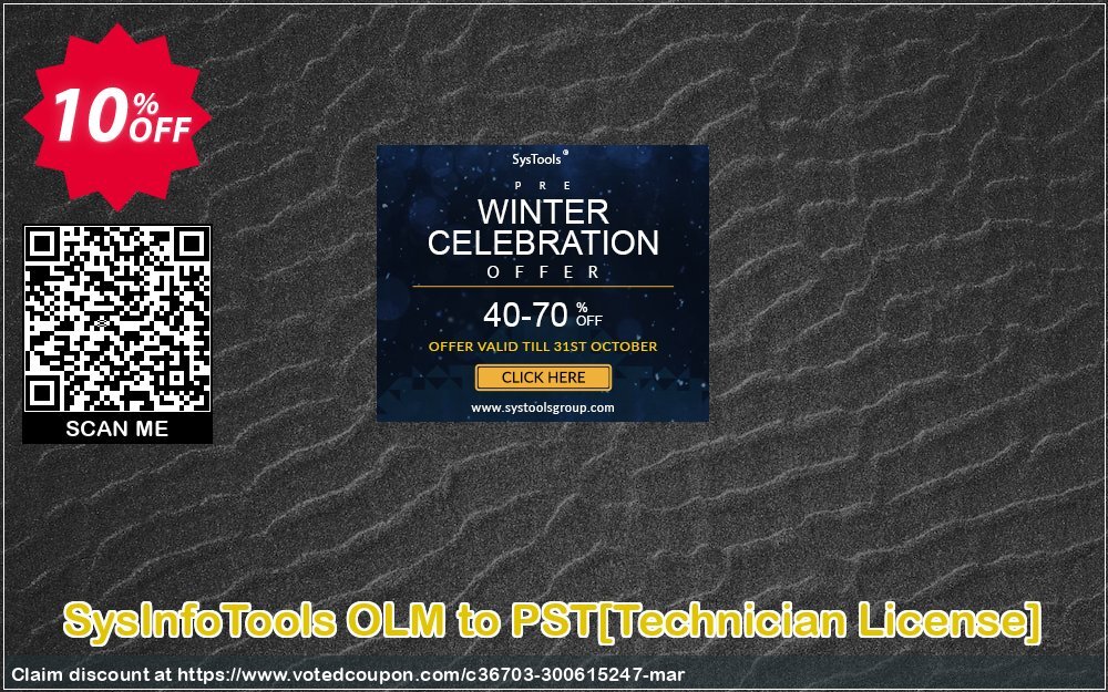 SysInfoTools OLM to PST/Technician Plan/ Coupon Code Jun 2024, 10% OFF - VotedCoupon