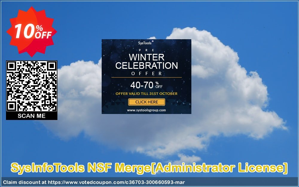 SysInfoTools NSF Merge/Administrator Plan/ Coupon Code Apr 2024, 10% OFF - VotedCoupon