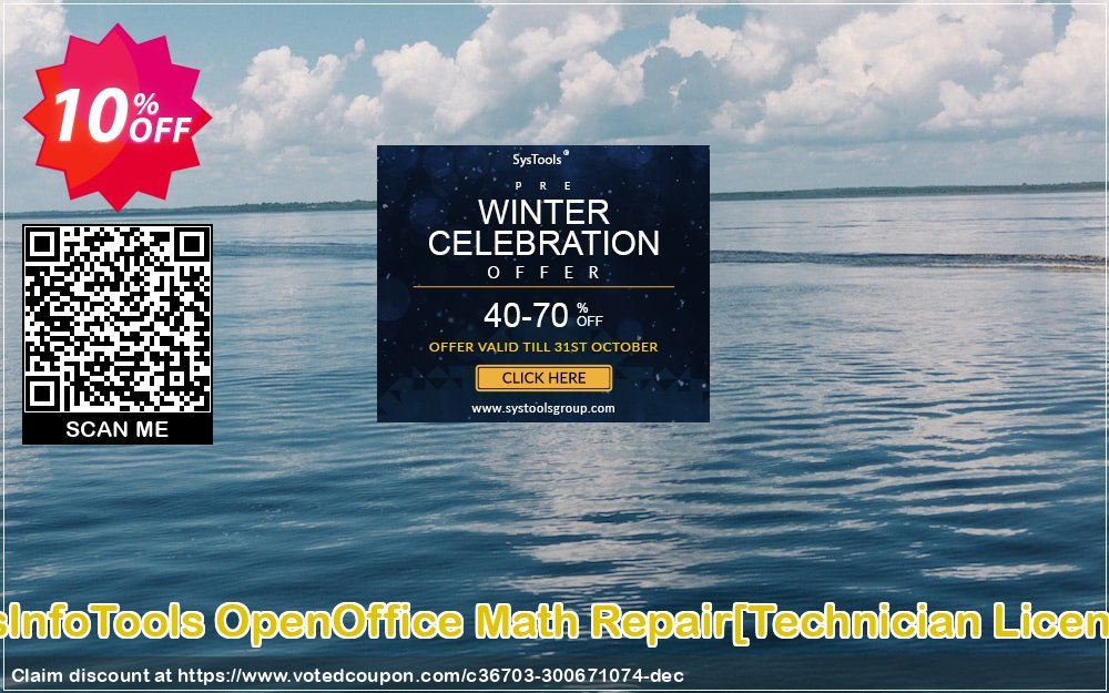 SysInfoTools OpenOffice Math Repair/Technician Plan/ Coupon Code Apr 2024, 10% OFF - VotedCoupon