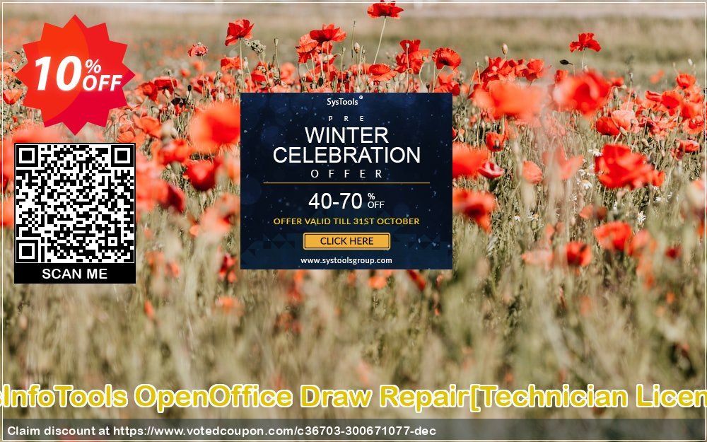 SysInfoTools OpenOffice Draw Repair/Technician Plan/ Coupon Code Apr 2024, 10% OFF - VotedCoupon