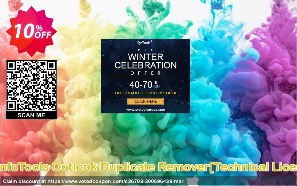 SysInfoTools Outlook Duplicate Remover/Technical Plan/ Coupon Code Apr 2024, 10% OFF - VotedCoupon