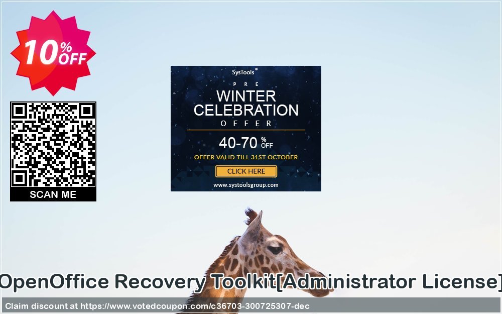OpenOffice Recovery Toolkit/Administrator Plan/ Coupon Code Apr 2024, 10% OFF - VotedCoupon