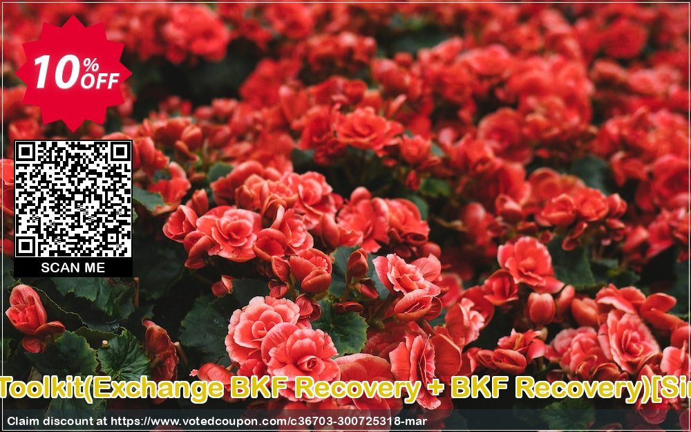 Backup Recovery Toolkit, Exchange BKF Recovery + BKF Recovery /Single User Plan/ Coupon Code Apr 2024, 10% OFF - VotedCoupon