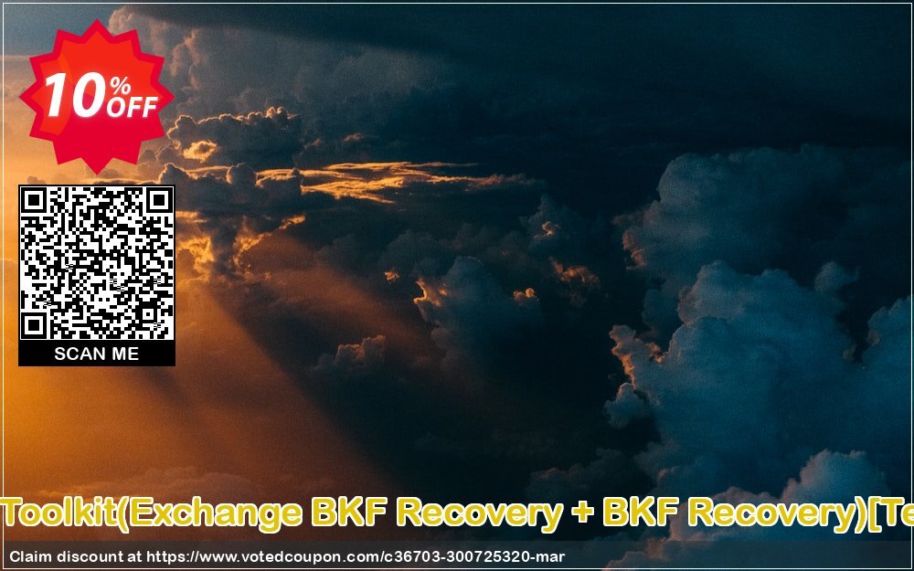 Backup Recovery Toolkit, Exchange BKF Recovery + BKF Recovery /Technician Plan/ Coupon Code Apr 2024, 10% OFF - VotedCoupon