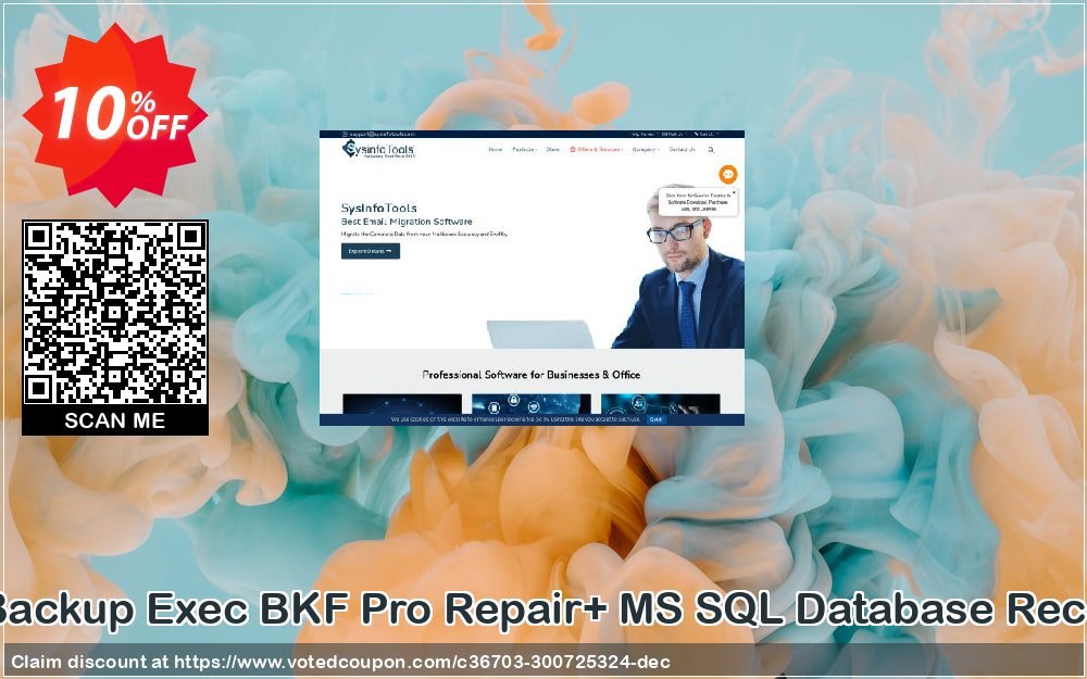 Backup Recovery Toolkit, Backup Exec BKF Pro Repair+ MS SQL Database Recovery /Technician Plan/ Coupon, discount Promotion code Backup Recovery Toolkit( Backup Exec BKF Pro Repair+ MS SQL Database Recovery)[Technician License]. Promotion: Offer Backup Recovery Toolkit( Backup Exec BKF Pro Repair+ MS SQL Database Recovery)[Technician License] special discount 