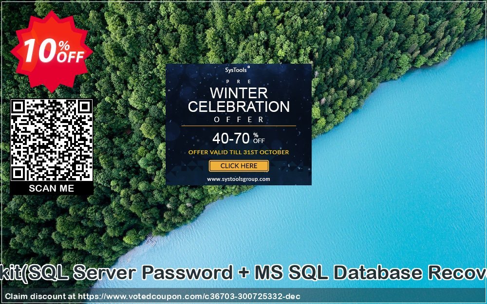 Password Recovery Toolkit, SQL Server Password + MS SQL Database Recovery /Technician Plan/ Coupon, discount Promotion code Password Recovery Toolkit(SQL Server Password + MS SQL Database Recovery)[Technician License]. Promotion: Offer Password Recovery Toolkit(SQL Server Password + MS SQL Database Recovery)[Technician License] special discount 