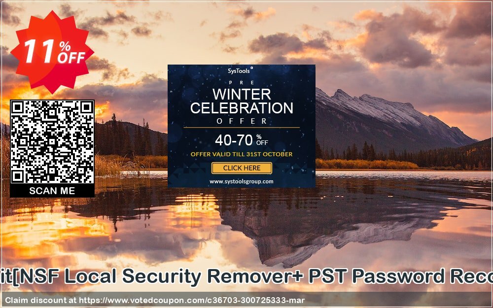 Password Recovery Toolkit/NSF Local Security Remover+ PST Password Recovery/Single User Plan Coupon Code Apr 2024, 11% OFF - VotedCoupon