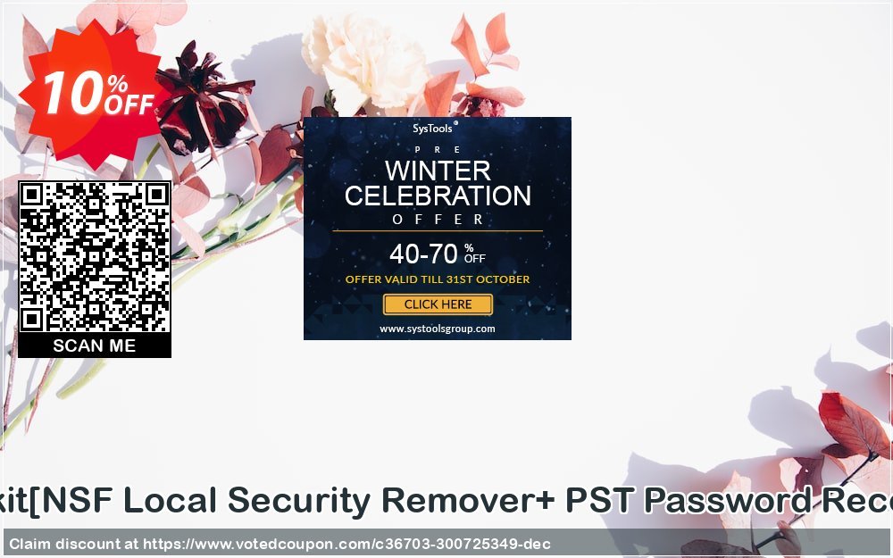Password Recovery Toolkit/NSF Local Security Remover+ PST Password Recovery/Technician Plan Coupon Code Apr 2024, 10% OFF - VotedCoupon