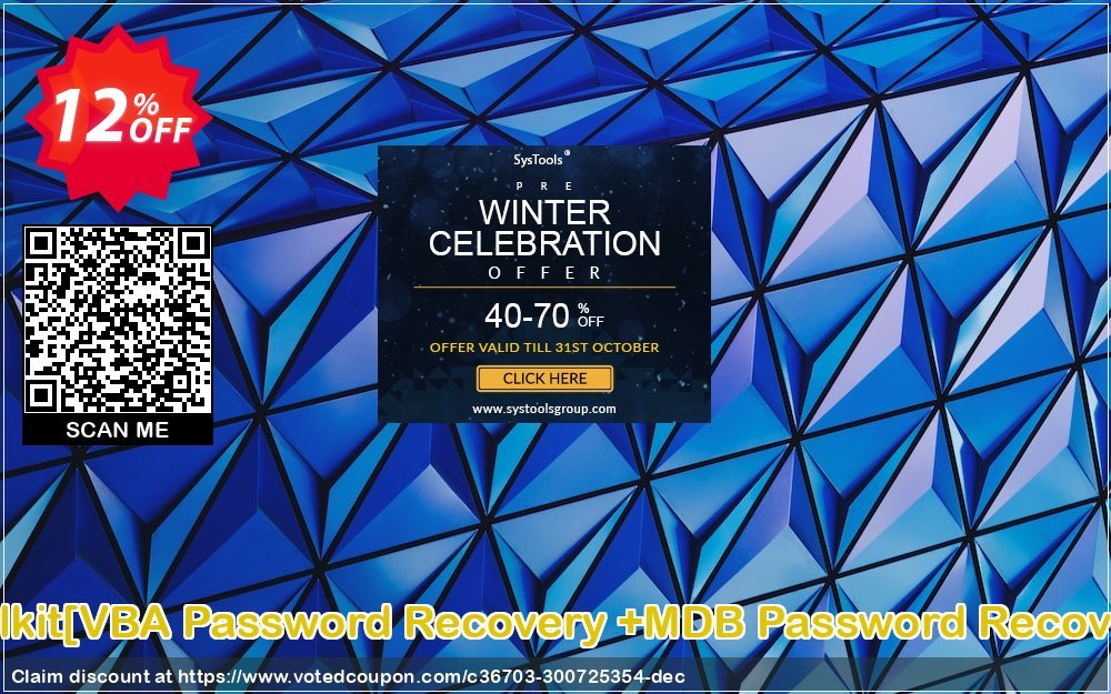 Password Recovery Toolkit/VBA Password Recovery +MDB Password Recovery/Single User Plan Coupon Code Apr 2024, 12% OFF - VotedCoupon