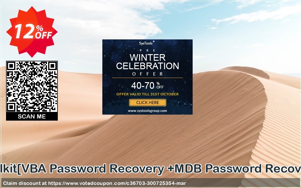 Password Recovery Toolkit/VBA Password Recovery +MDB Password Recovery/Single User Plan Coupon Code Apr 2024, 12% OFF - VotedCoupon