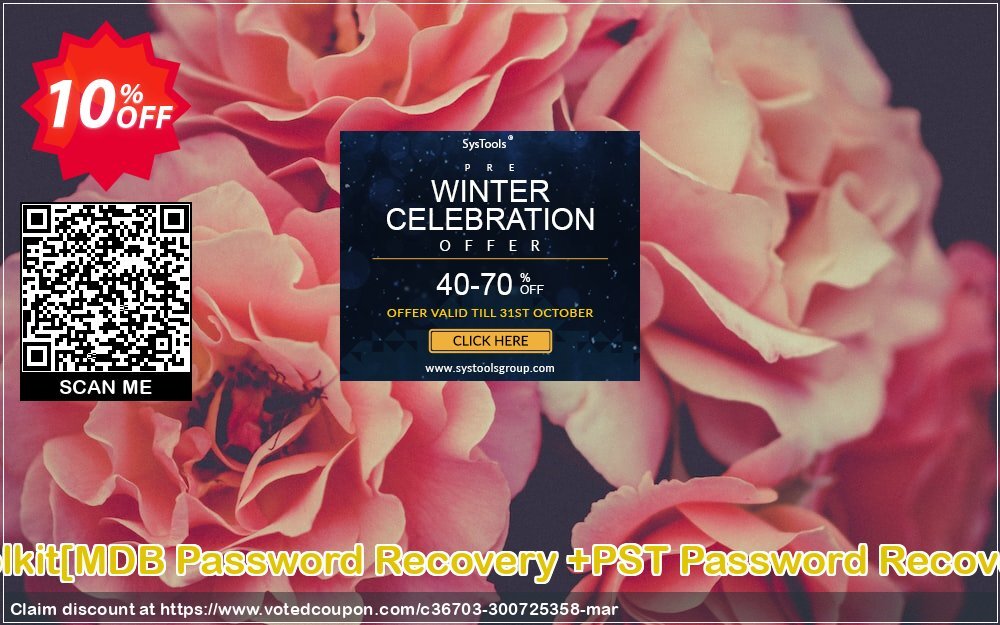 Password Recovery Toolkit/MDB Password Recovery +PST Password Recovery/Single User Plan Coupon Code Apr 2024, 10% OFF - VotedCoupon