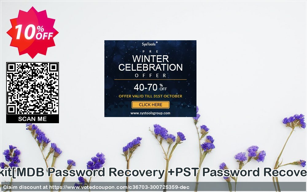Password Recovery Toolkit/MDB Password Recovery +PST Password Recovery/Administrator Plan Coupon Code Apr 2024, 10% OFF - VotedCoupon