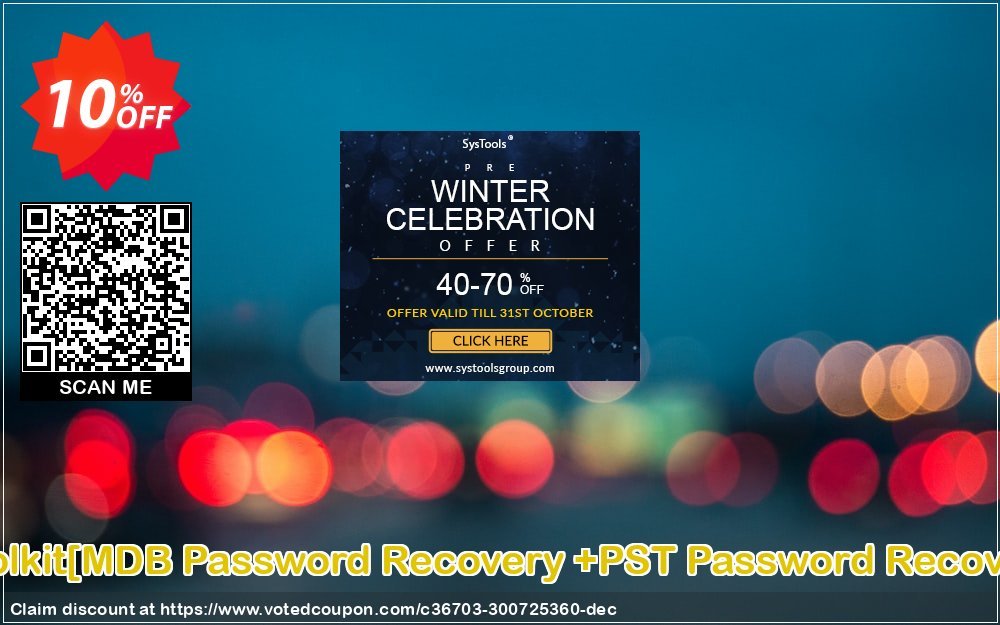 Password Recovery Toolkit/MDB Password Recovery +PST Password Recovery/Technician Plan Coupon, discount Promotion code Password Recovery Toolkit[MDB Password Recovery +PST Password Recovery]Technician License. Promotion: Offer Password Recovery Toolkit[MDB Password Recovery +PST Password Recovery]Technician License special discount 
