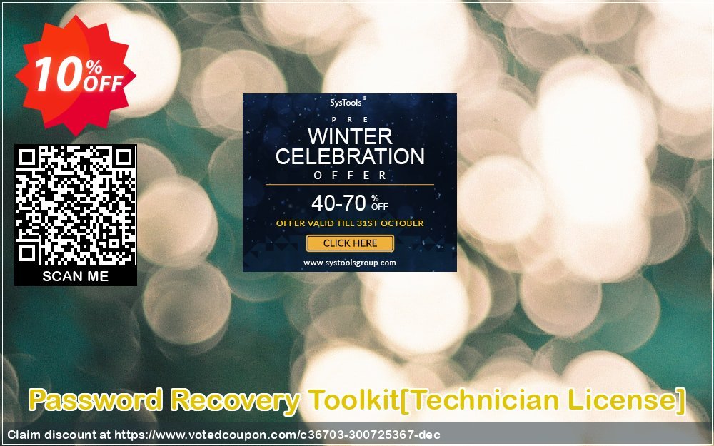 Password Recovery Toolkit/Technician Plan/ Coupon Code May 2024, 10% OFF - VotedCoupon