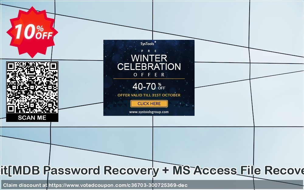 Password Recovery Toolkit/MDB Password Recovery + MS Access File Recovery/Administrator Plan Coupon Code Apr 2024, 10% OFF - VotedCoupon