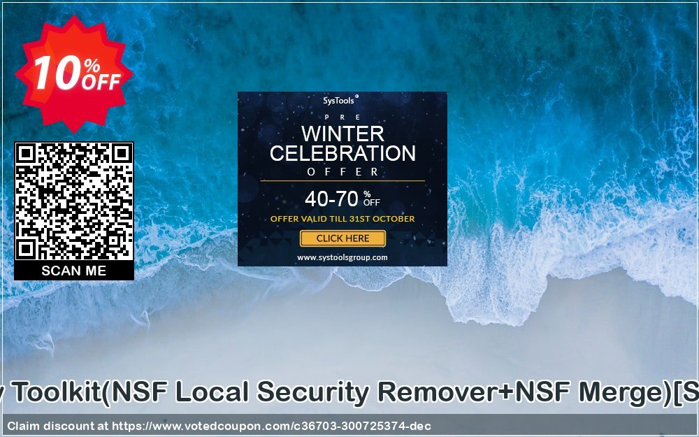 Password Recovery Toolkit, NSF Local Security Remover+NSF Merge /Single User Plan/ Coupon, discount Promotion code Password Recovery Toolkit(NSF Local Security Remover+NSF Merge)[Single User License]. Promotion: Offer Password Recovery Toolkit(NSF Local Security Remover+NSF Merge)[Single User License] special discount 
