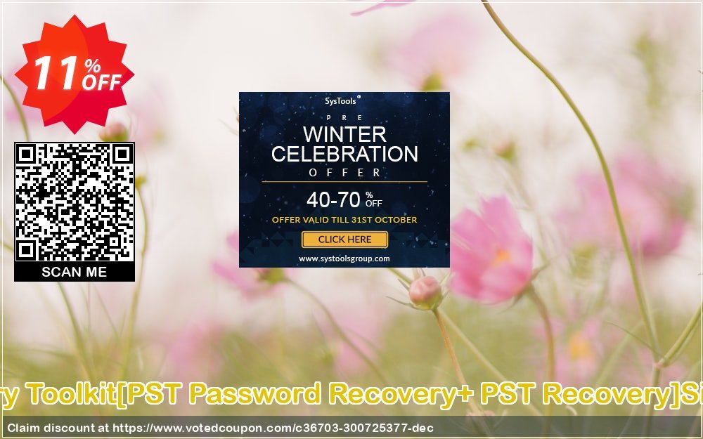Password Recovery Toolkit/PST Password Recovery+ PST Recovery/Single User Plan Coupon Code Apr 2024, 11% OFF - VotedCoupon