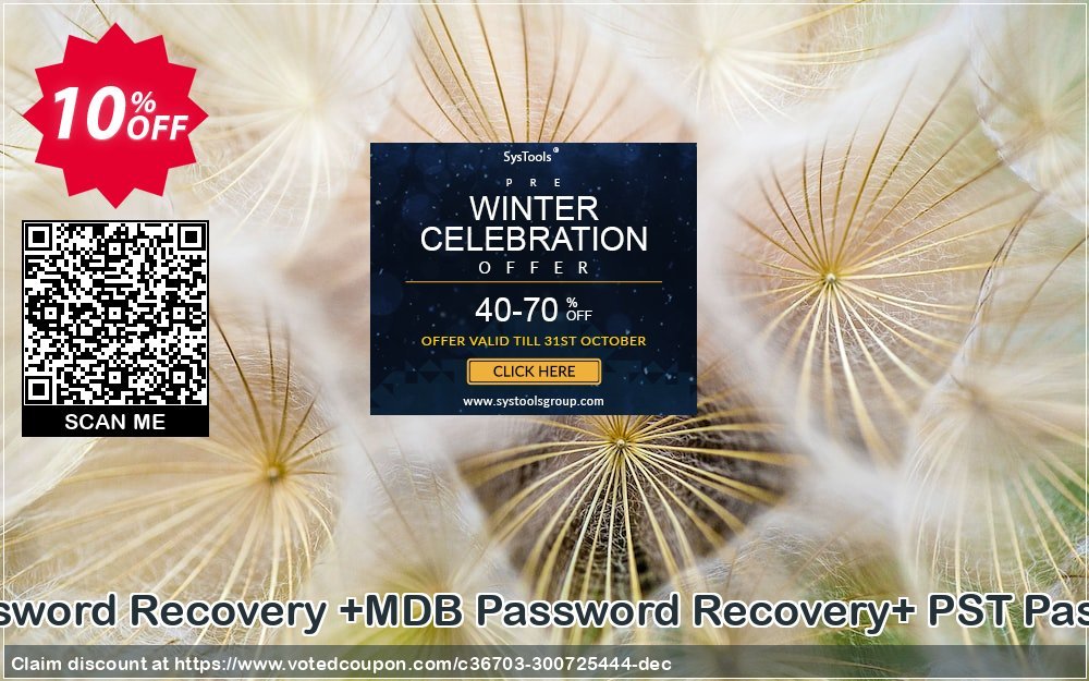 Password Recovery Toolkit/VBA Password Recovery +MDB Password Recovery+ PST Password Recovery/Technician Plan Coupon Code May 2024, 10% OFF - VotedCoupon