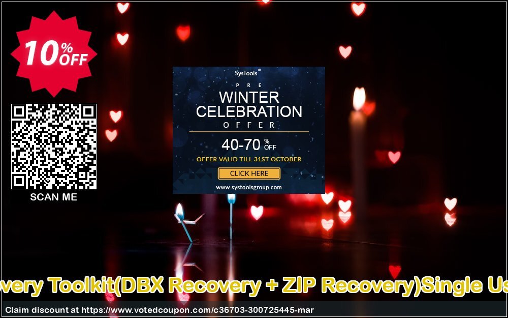 Email Recovery Toolkit, DBX Recovery + ZIP Recovery Single User Plan Coupon Code Apr 2024, 10% OFF - VotedCoupon