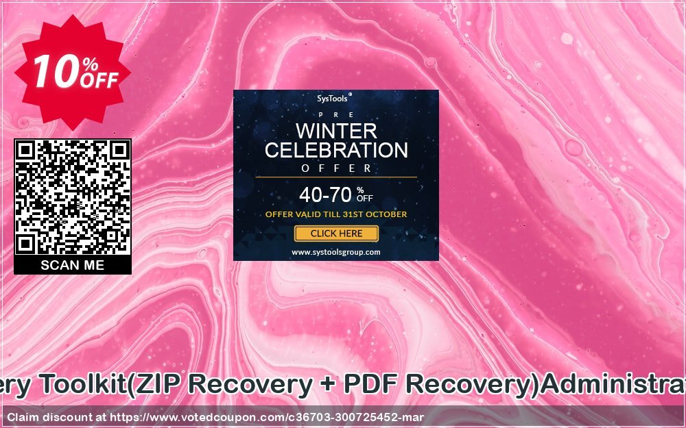 File Recovery Toolkit, ZIP Recovery + PDF Recovery Administrator Plan Coupon Code Apr 2024, 10% OFF - VotedCoupon