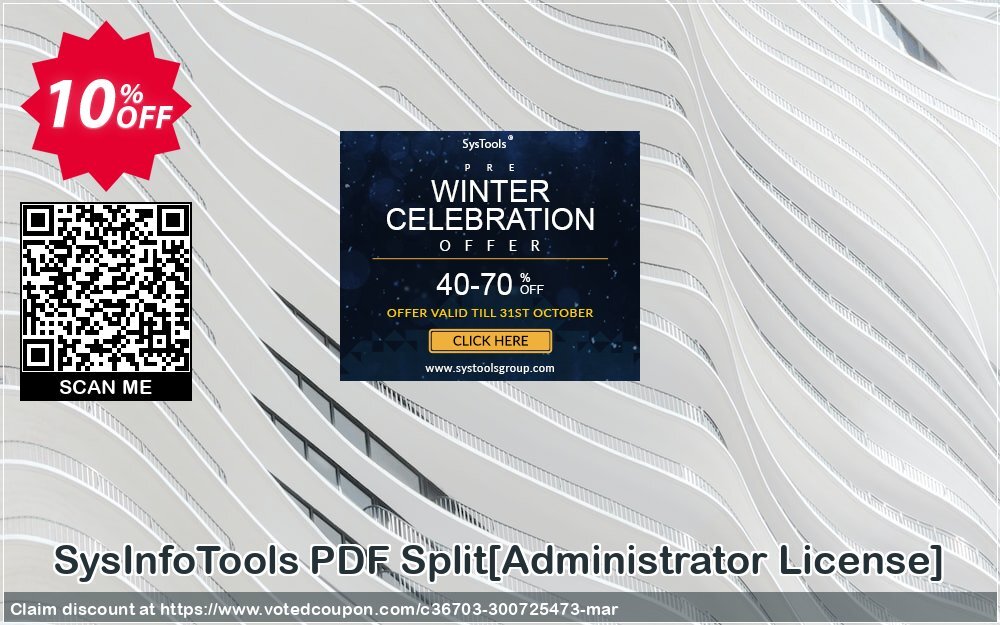 SysInfoTools PDF Split/Administrator Plan/ Coupon Code Apr 2024, 10% OFF - VotedCoupon