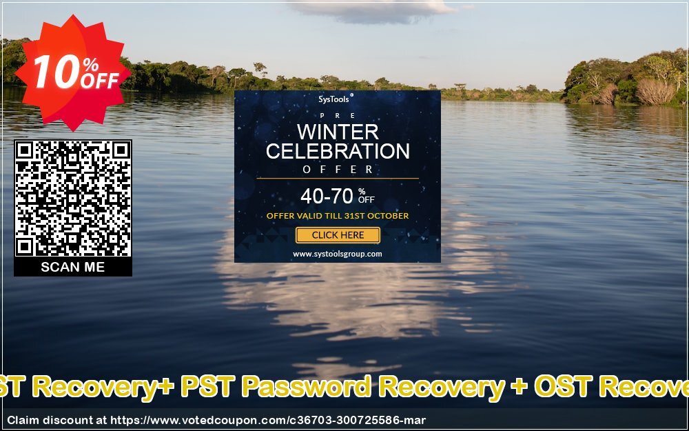 Email Recovery Toolkit, PST Recovery+ PST Password Recovery + OST Recovery Administrator Plan Coupon, discount Promotion code Email Recovery Toolkit(PST Recovery+ PST Password Recovery + OST Recovery)Administrator License. Promotion: Offer Email Recovery Toolkit(PST Recovery+ PST Password Recovery + OST Recovery)Administrator License special discount 