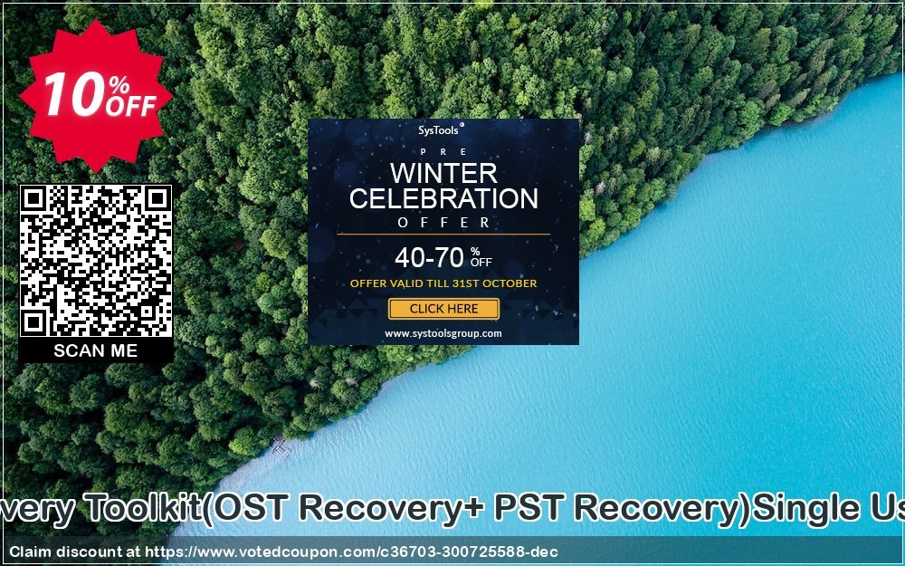 Email Recovery Toolkit, OST Recovery+ PST Recovery Single User Plan Coupon Code Apr 2024, 10% OFF - VotedCoupon