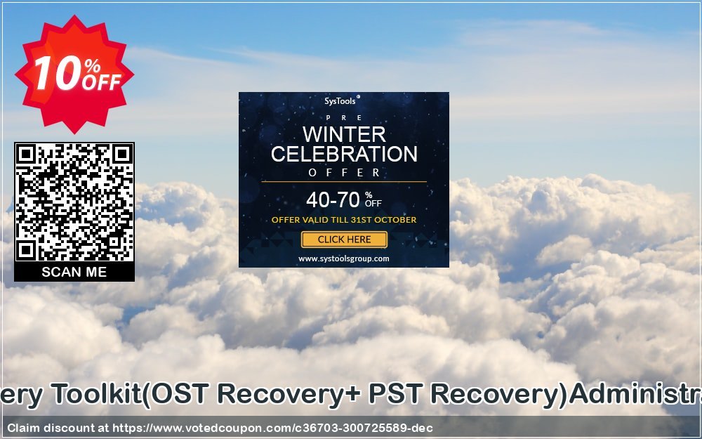 Email Recovery Toolkit, OST Recovery+ PST Recovery Administrator Plan Coupon Code May 2024, 10% OFF - VotedCoupon