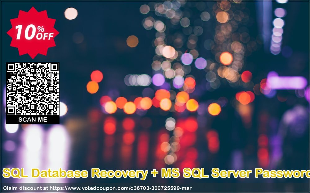 Database Recovery Toolkit, MS SQL Database Recovery + MS SQL Server Password Recovery Technician Plan Coupon, discount Promotion code Database Recovery Toolkit(MS SQL Database Recovery + MS SQL Server Password Recovery)Technician License. Promotion: Offer Database Recovery Toolkit(MS SQL Database Recovery + MS SQL Server Password Recovery)Technician License special discount 