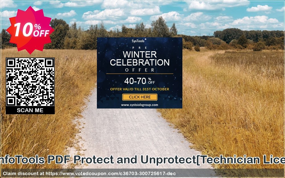 SysInfoTools PDF Protect and Unprotect/Technician Plan/ Coupon Code Apr 2024, 10% OFF - VotedCoupon