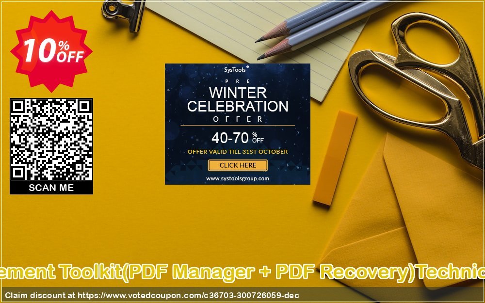 PDF Management Toolkit, PDF Manager + PDF Recovery Technician Plan Coupon Code Jun 2024, 10% OFF - VotedCoupon