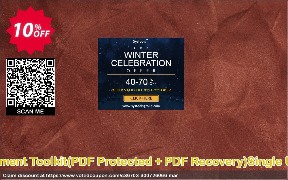 PDF Management Toolkit, PDF Protected + PDF Recovery Single User Plan Coupon Code Apr 2024, 10% OFF - VotedCoupon