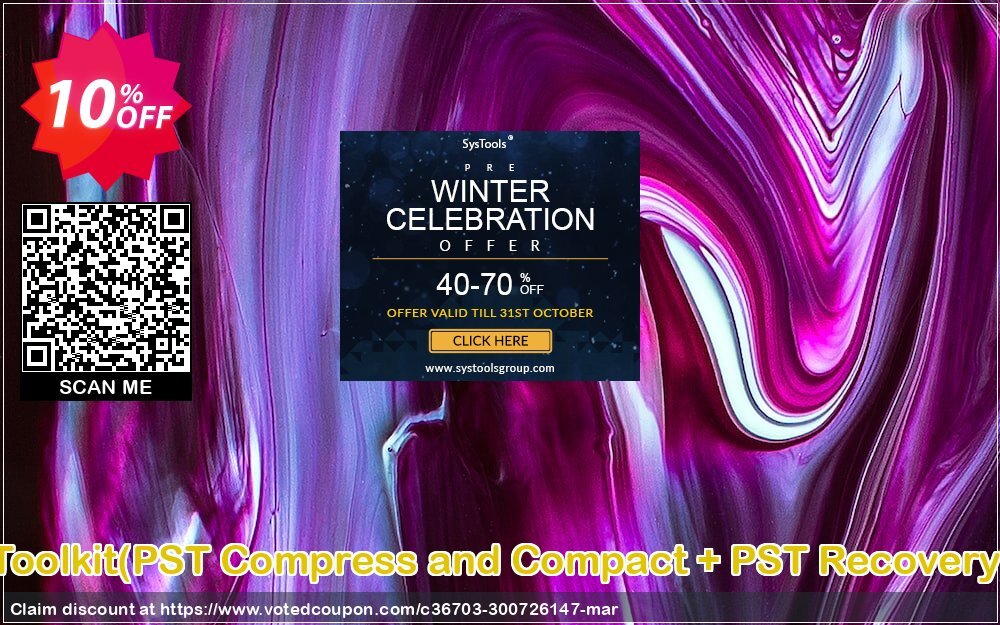 Email Management Toolkit, PST Compress and Compact + PST Recovery Technician Plan Coupon Code Apr 2024, 10% OFF - VotedCoupon