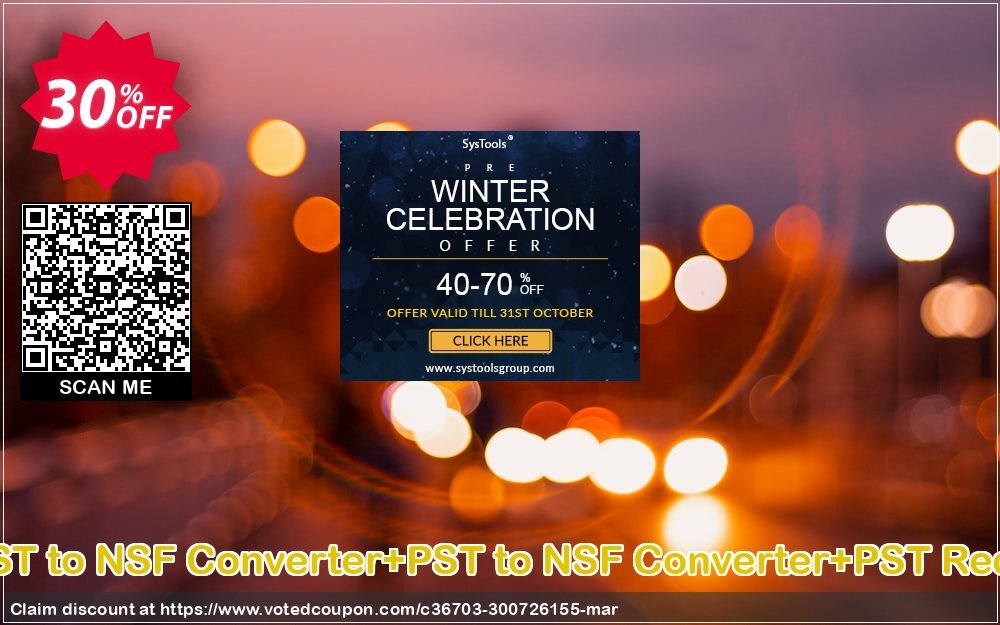 Email Management Toolkit, OST to NSF Converter+PST to NSF Converter+PST Recovery Administrator Plan Coupon, discount Promotion code Email Management Toolkit(OST to NSF Converter+PST to NSF Converter+PST Recovery)Administrator License. Promotion: Offer Email Management Toolkit(OST to NSF Converter+PST to NSF Converter+PST Recovery)Administrator License special discount 