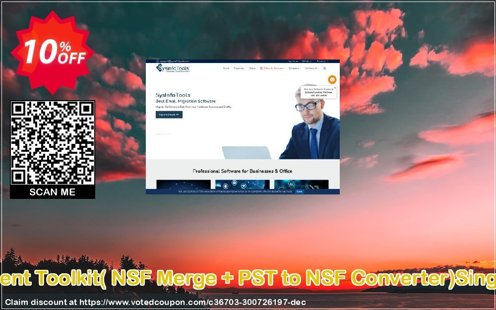 Email Management Toolkit, NSF Merge + PST to NSF Converter Single User Plan Coupon, discount Promotion code Email Management Toolkit( NSF Merge + PST to NSF Converter)Single User License. Promotion: Offer Email Management Toolkit( NSF Merge + PST to NSF Converter)Single User License special discount 