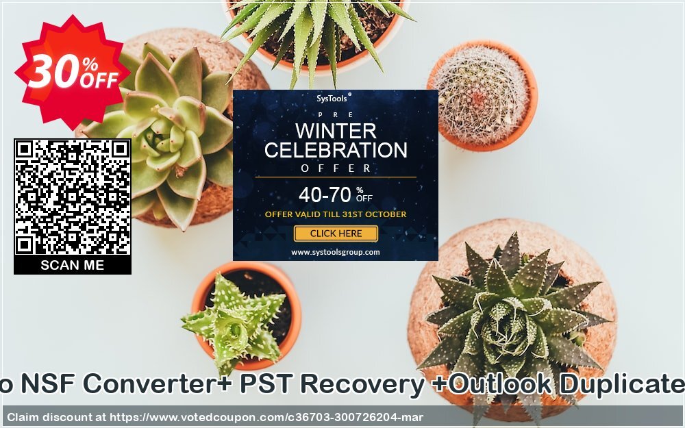 Email Management Toolkit, PST to NSF Converter+ PST Recovery +Outlook Duplicate Remover Administrator Plan Coupon Code Apr 2024, 10% OFF - VotedCoupon